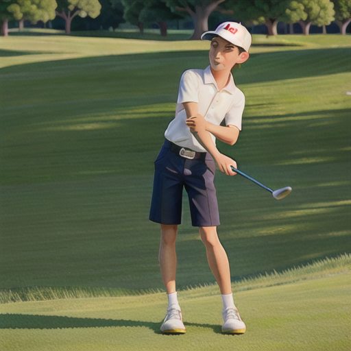 ゴルフの基本姿勢と「ルックアップ」の関係性